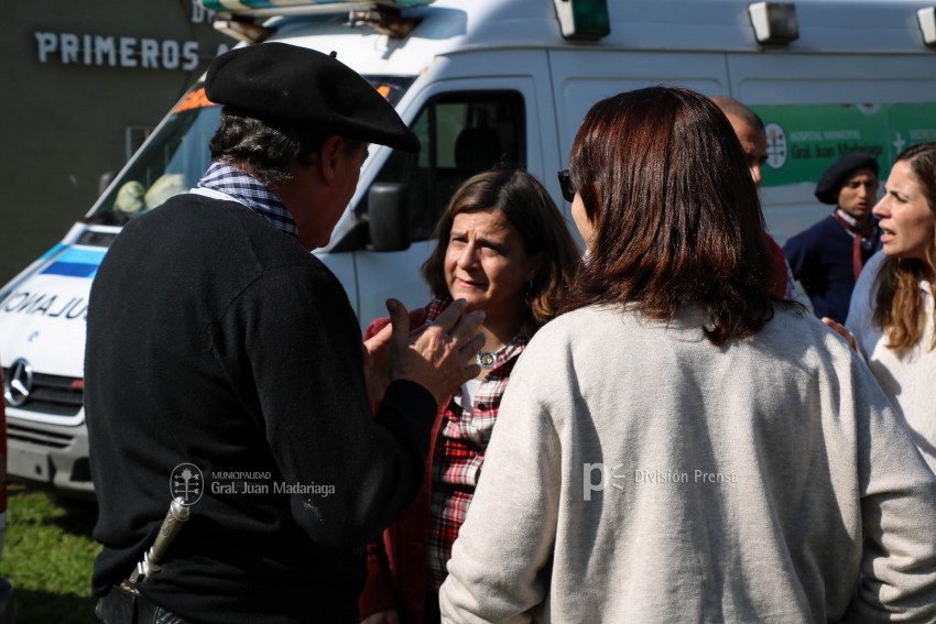 Autoridades municipales participaron de la apertura de la fiesta del M