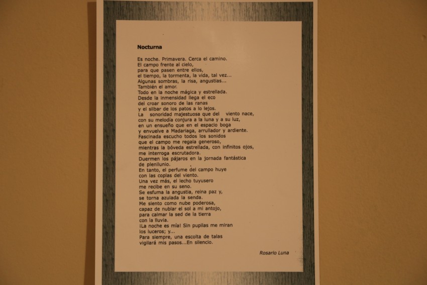 Qued inaugurada la muestra en homenaje a Lel Orselli