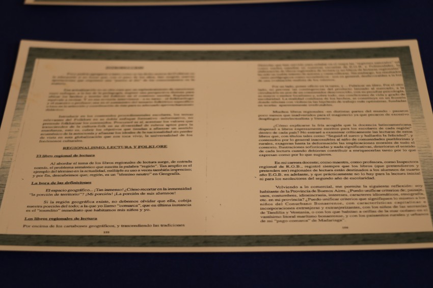 Qued inaugurada la muestra en homenaje a Lel Orselli