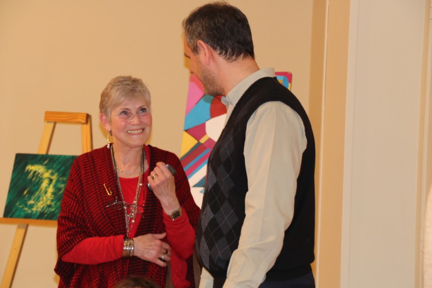 Qued inaugurada la muestra en homenaje a Lel Orselli