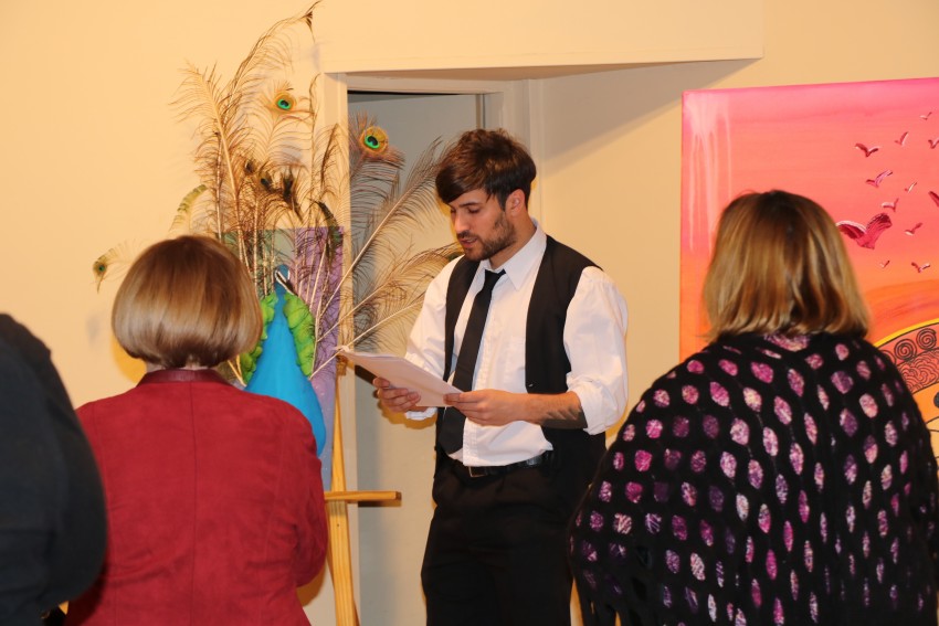 Qued inaugurada la muestra en homenaje a Lel Orselli