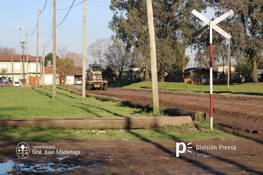 Continan las mejoras de calles en distintos puntos de la ciudad