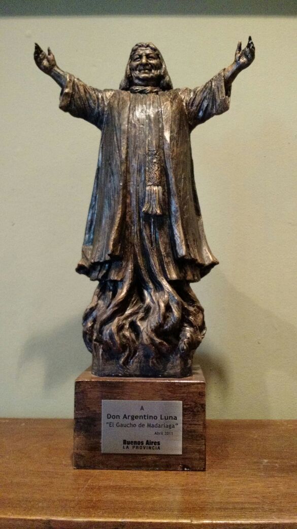 Argentino Luna dice presente en la exposicin rural