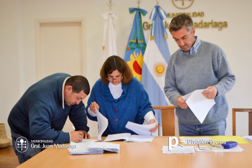 Entregaron bienes de capital a los beneficiarios de los micro-créditos