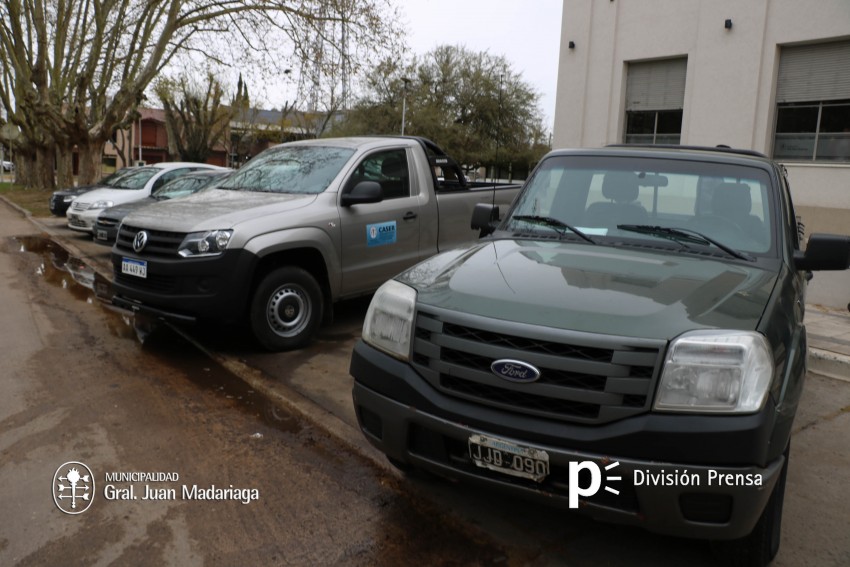 Nueva camioneta para la CASER