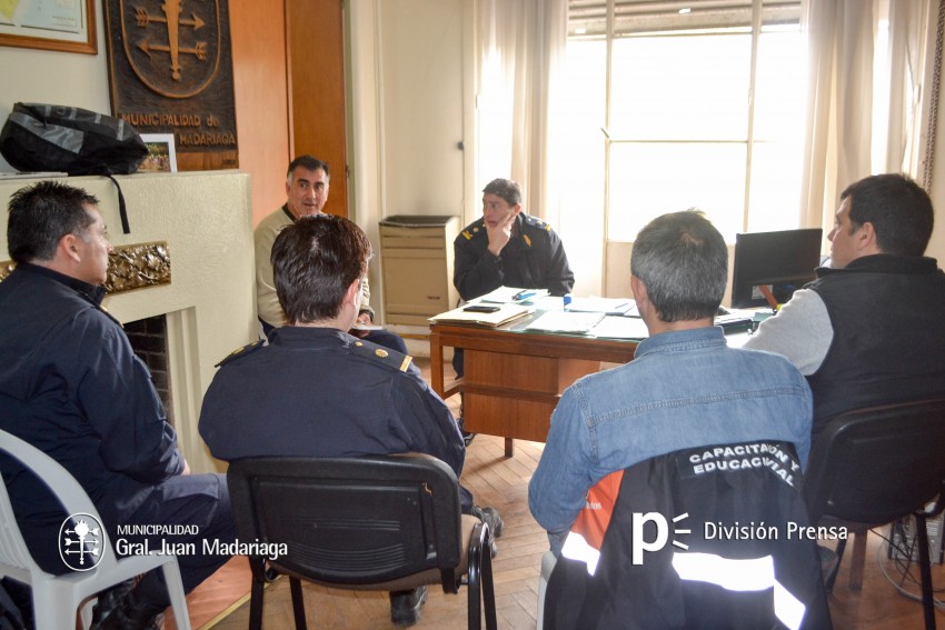 Coordinaron la seguridad en los festejos del Da de la primavera