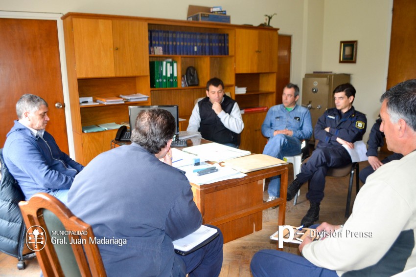 Coordinaron la seguridad en los festejos del Día de la primavera