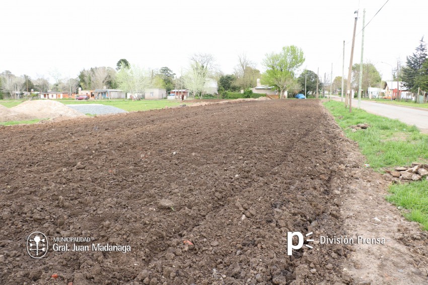 Santoro supervis el avance de distintas obras