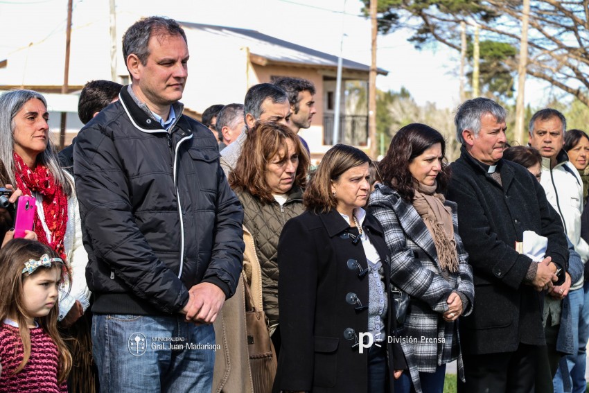 Inauguraron el mural que recuerda a Laura Herrera en el da municipal 