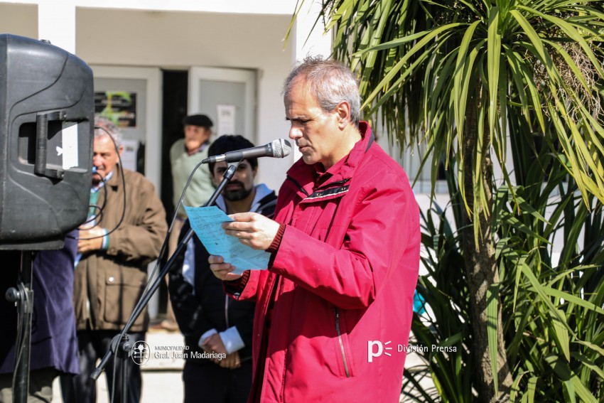 Inauguraron el mural que recuerda a Laura Herrera en el da municipal 