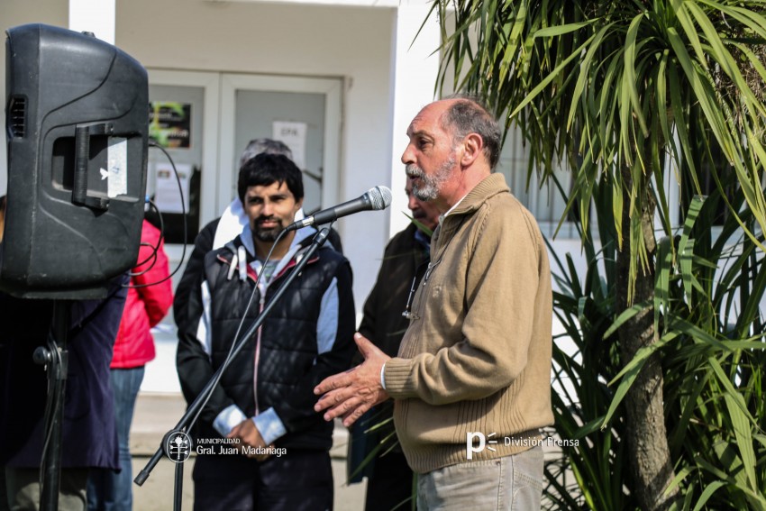Inauguraron el mural que recuerda a Laura Herrera en el da municipal 
