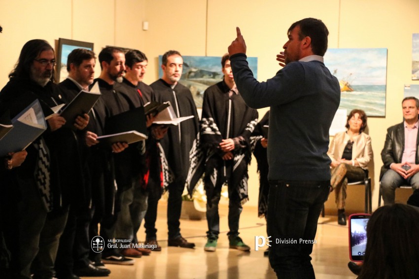 Santoro visit la muestra de Estancias Fundadoras