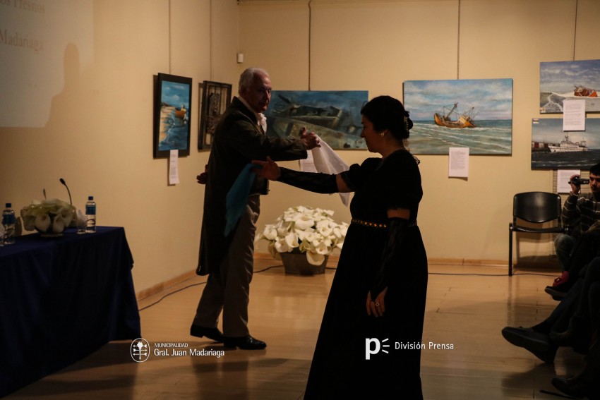 Santoro visit la muestra de Estancias Fundadoras