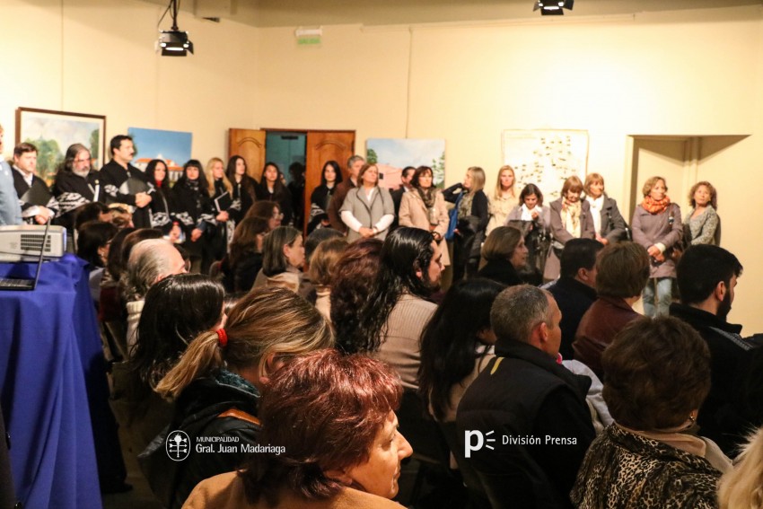 Santoro visit la muestra de Estancias Fundadoras