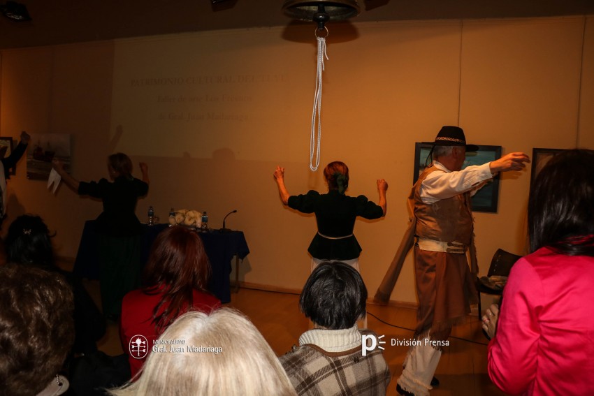 Santoro visit la muestra de Estancias Fundadoras