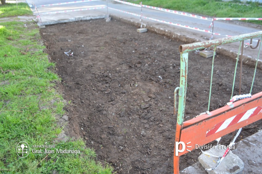 Nuevos trabajos de bacheo