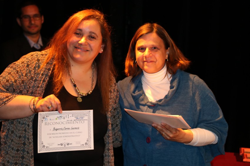 Entregaron diplomas a egresados de cursos de formacin profesional de 