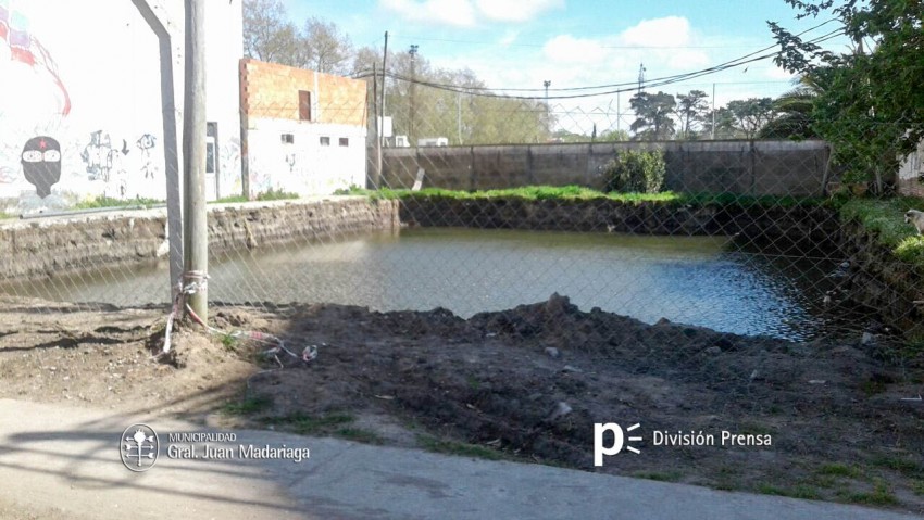 Avanza la obra de la cisterna de agua