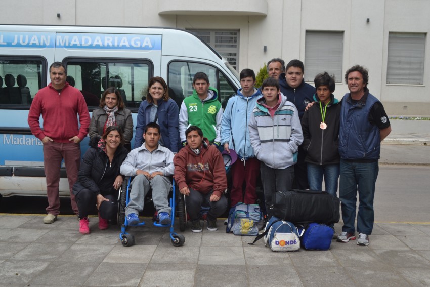 Regres la delegacin local que particip de los Juegos Bonaerenses