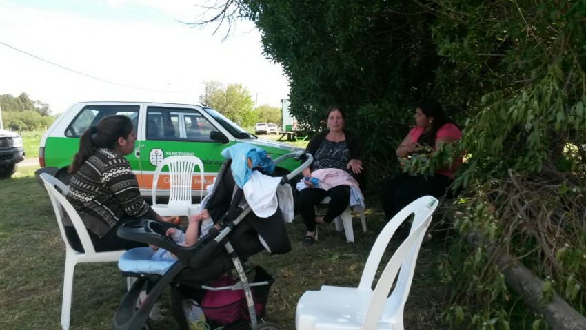 Macedo tuvo su caminata por el d�a de la familia