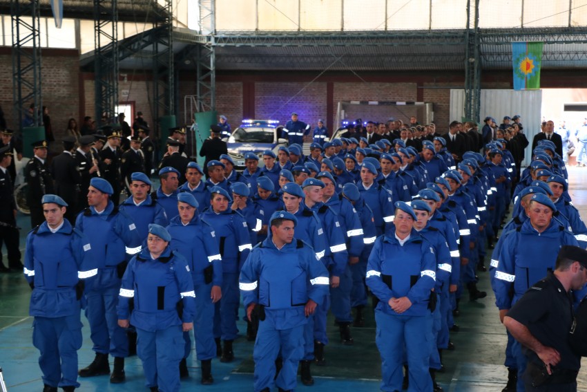 Ritondo encabez� del acto oficial de egreso de Polic�as Locales de Mad