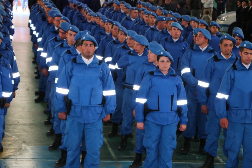 Ritondo encabez� del acto oficial de egreso de Polic�as Locales de Mad