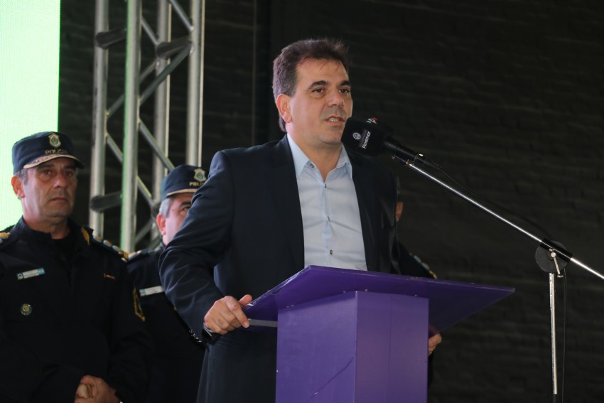 Ritondo encabez� del acto oficial de egreso de Polic�as Locales de Mad