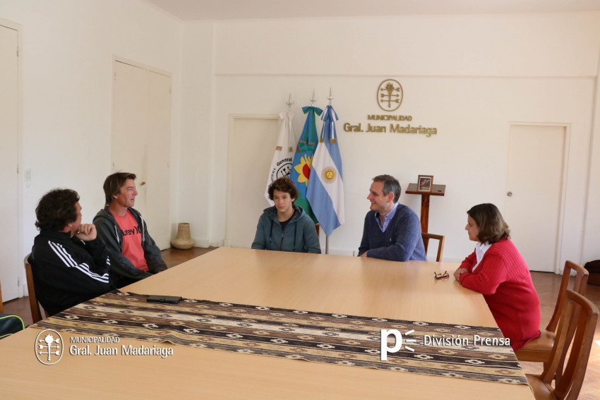 Santoro reconoci� al madariaguense Ger�nimo Roger por su actuaci�n en 