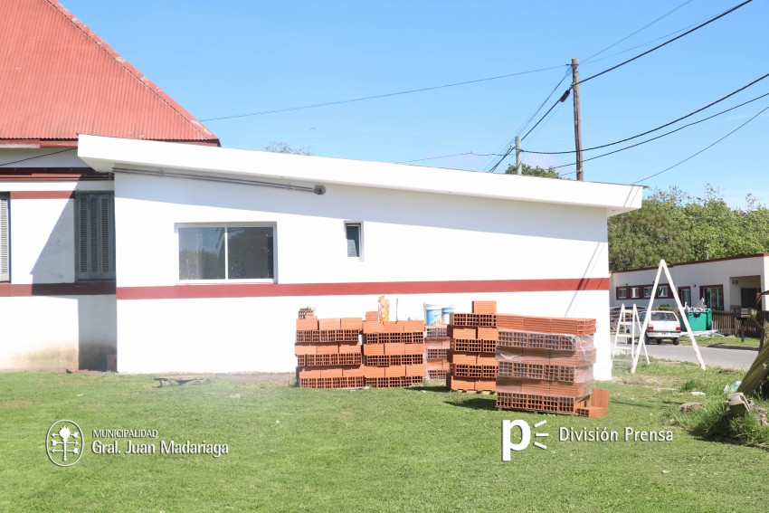 Santoro supervisó la etapa final de la obra de ampliación del Hospital