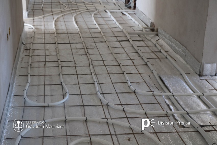 Santoro supervisó la etapa final de la obra de ampliación del Hospital