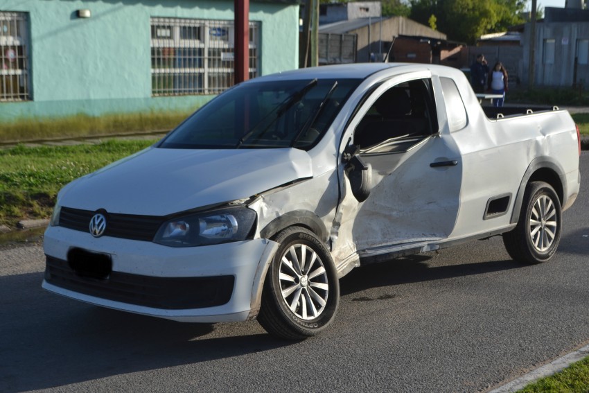 Choque slo dej daos severos en los vehculos involucrados