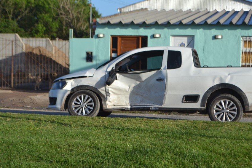 Choque slo dej daos severos en los vehculos involucrados