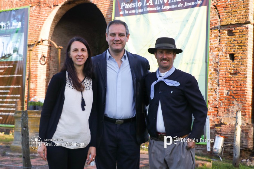 Carlos Moreno disert en el puesto La Invernada