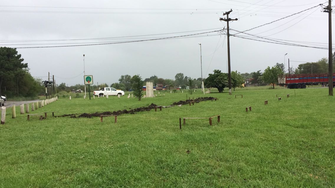 Iniciaron la obra del destacamento policial sur
