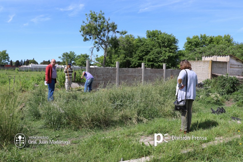 Ya se construy un 70 % del paredn que delimita el predio de Provida