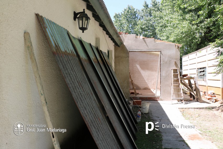 Por las refacciones y ampliación no habrá actividad en la Casita de Ch