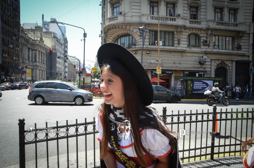 Promocionaron la Fiesta Nacional del Gaucho en Capital Federal