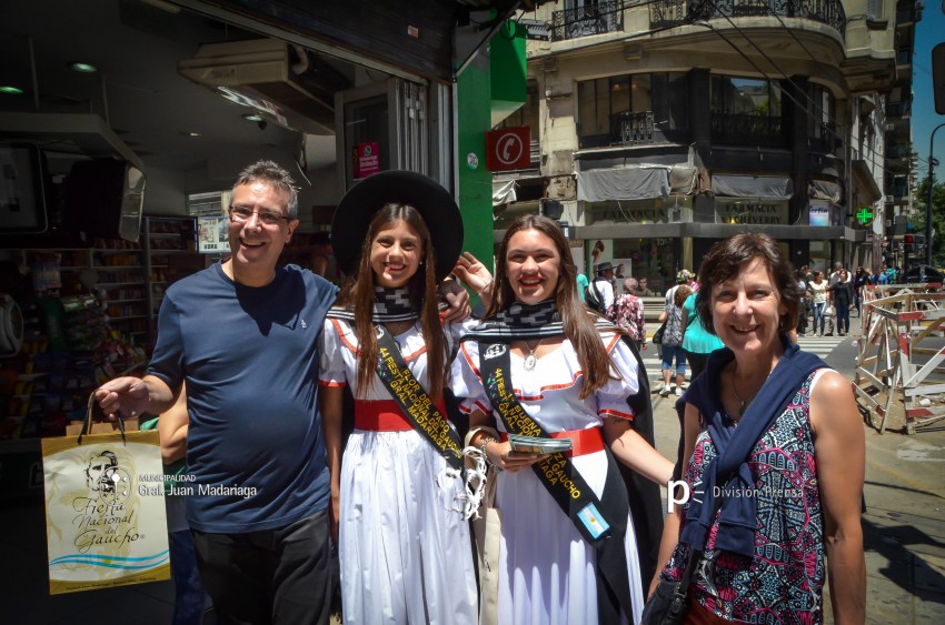 Promocionaron la Fiesta Nacional del Gaucho en Capital Federal