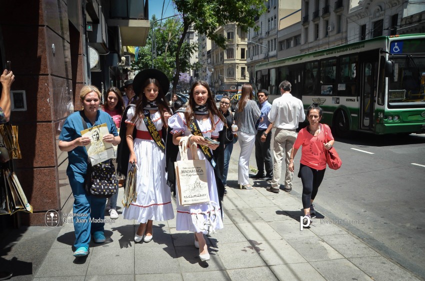 Promocionaron la Fiesta Nacional del Gaucho en Capital Federal