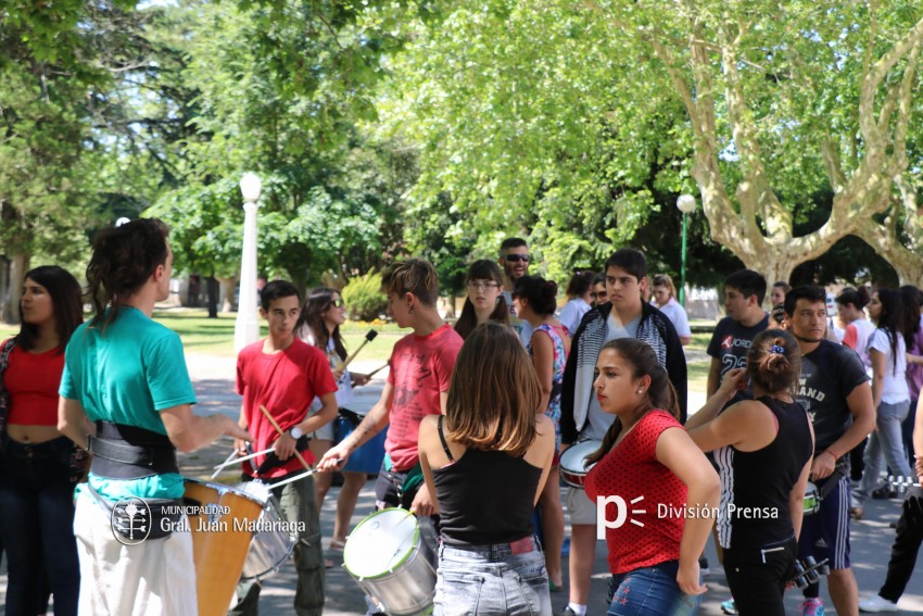 Marcha para visibilizar y resaltar el trabajo contra la violencia de g
