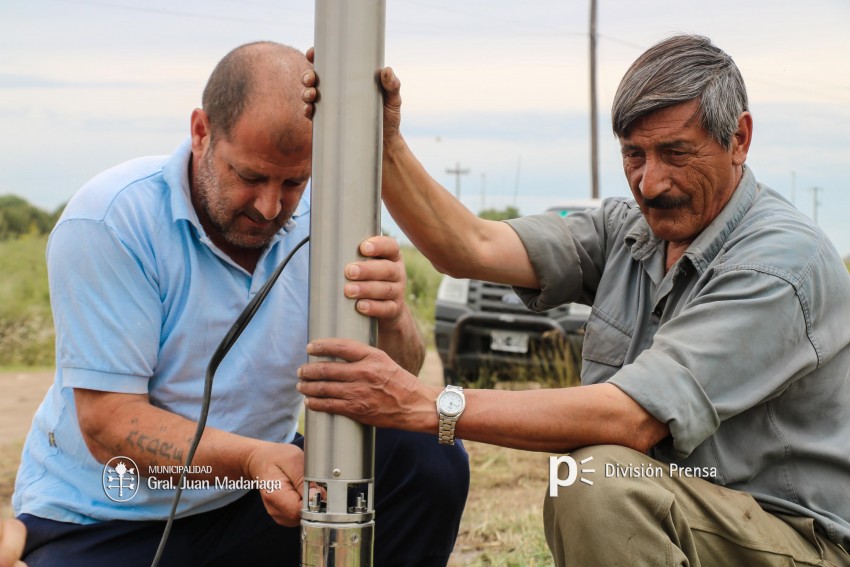 Comenzaron los trabajos para regularizar el servicio de agua potable