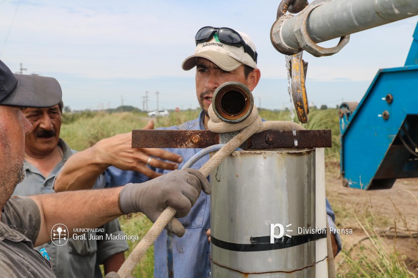 Comenzaron los trabajos para regularizar el servicio de agua potable