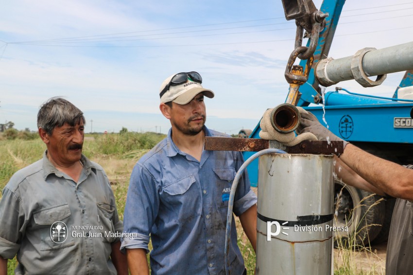 Comenzaron los trabajos para regularizar el servicio de agua potable