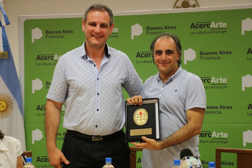 El ministro Alejandro Gmez agradeci el apoyo municipal para montar l