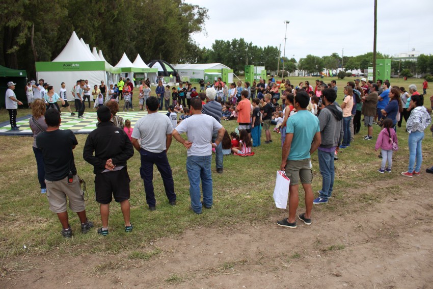 AcercArte: se realiz la primera clase de danza urbana