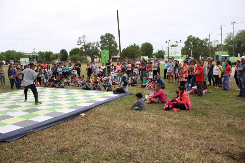 AcercArte: se realiz la primera clase de danza urbana