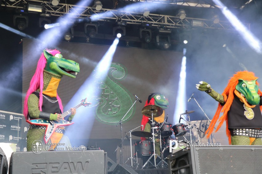 AcercArte: Los Heavysaurios brillaron en el escenario mayor