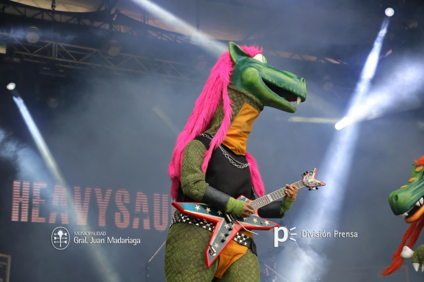 AcercArte: Los Heavysaurios brillaron en el escenario mayor