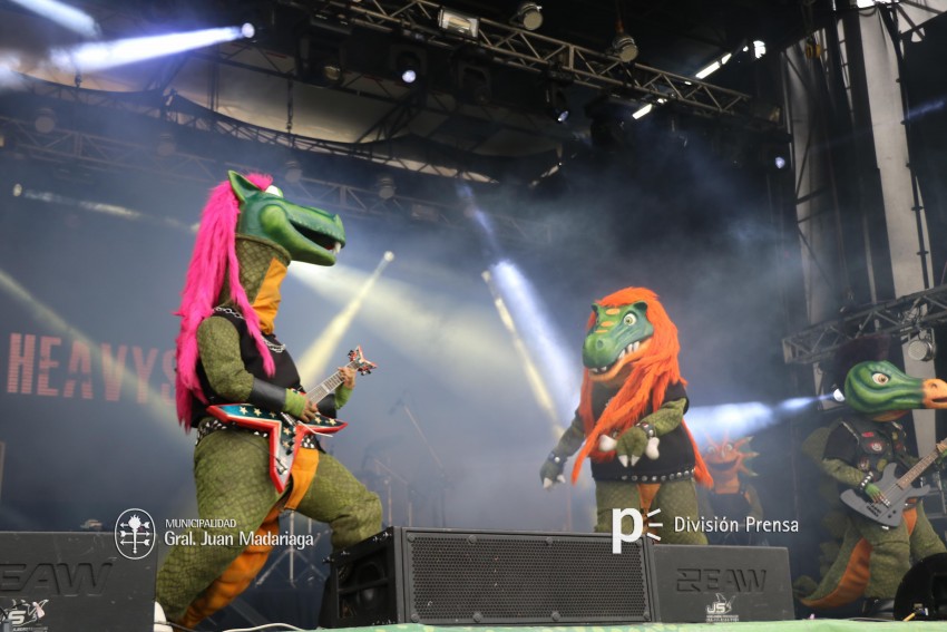 AcercArte: Los Heavysaurios brillaron en el escenario mayor