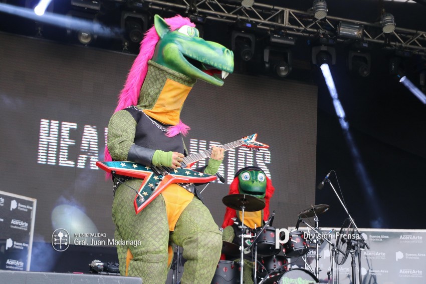 AcercArte: Los Heavysaurios brillaron en el escenario mayor